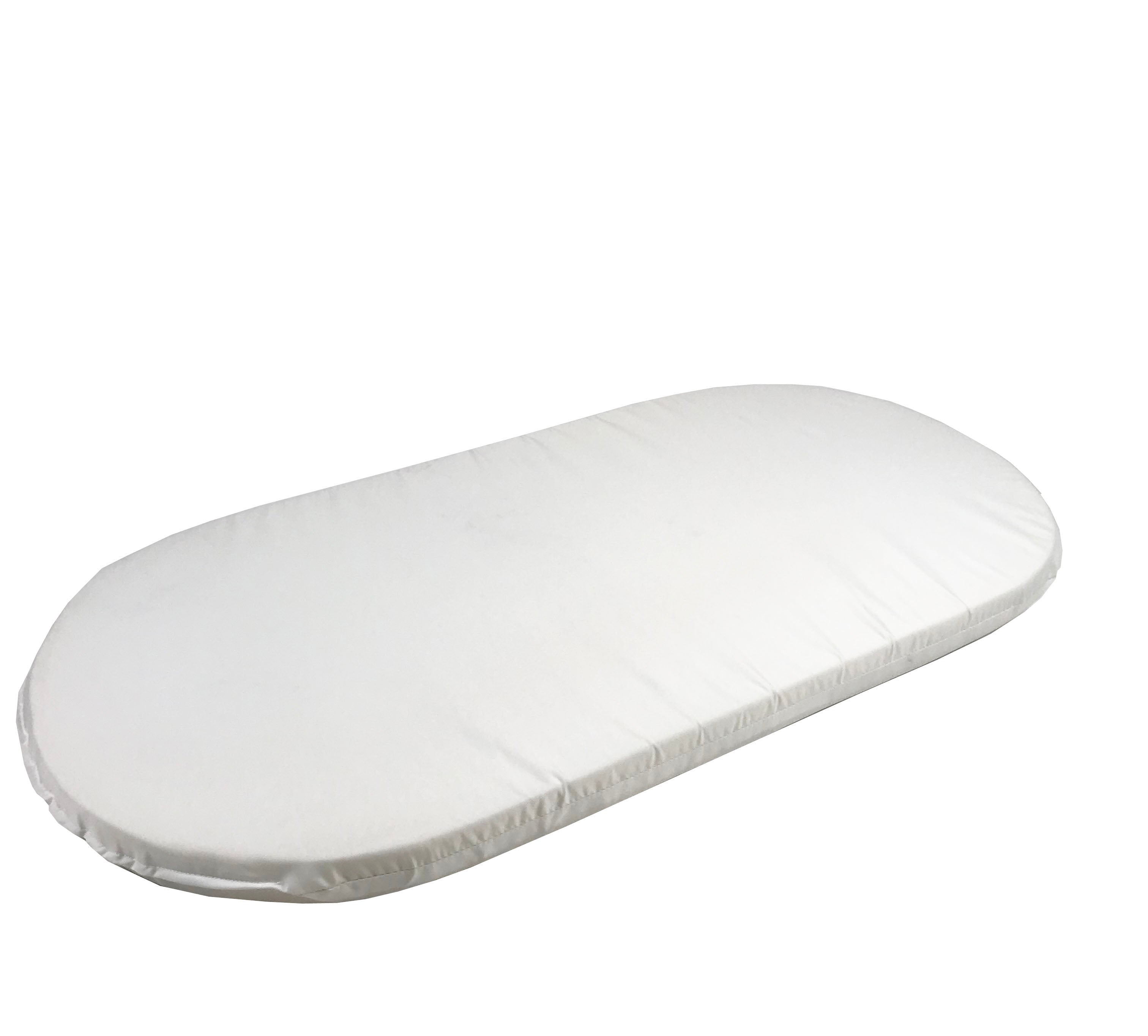 Moses Basket with Organic Cotton Double Gauze Bedding Set
